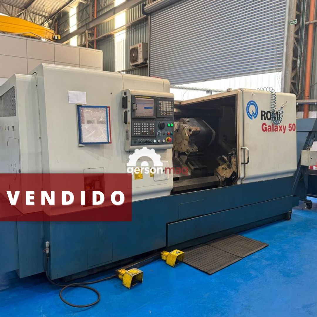 TORNO CNC ROMI GALAXY 50 - ANO 2006
